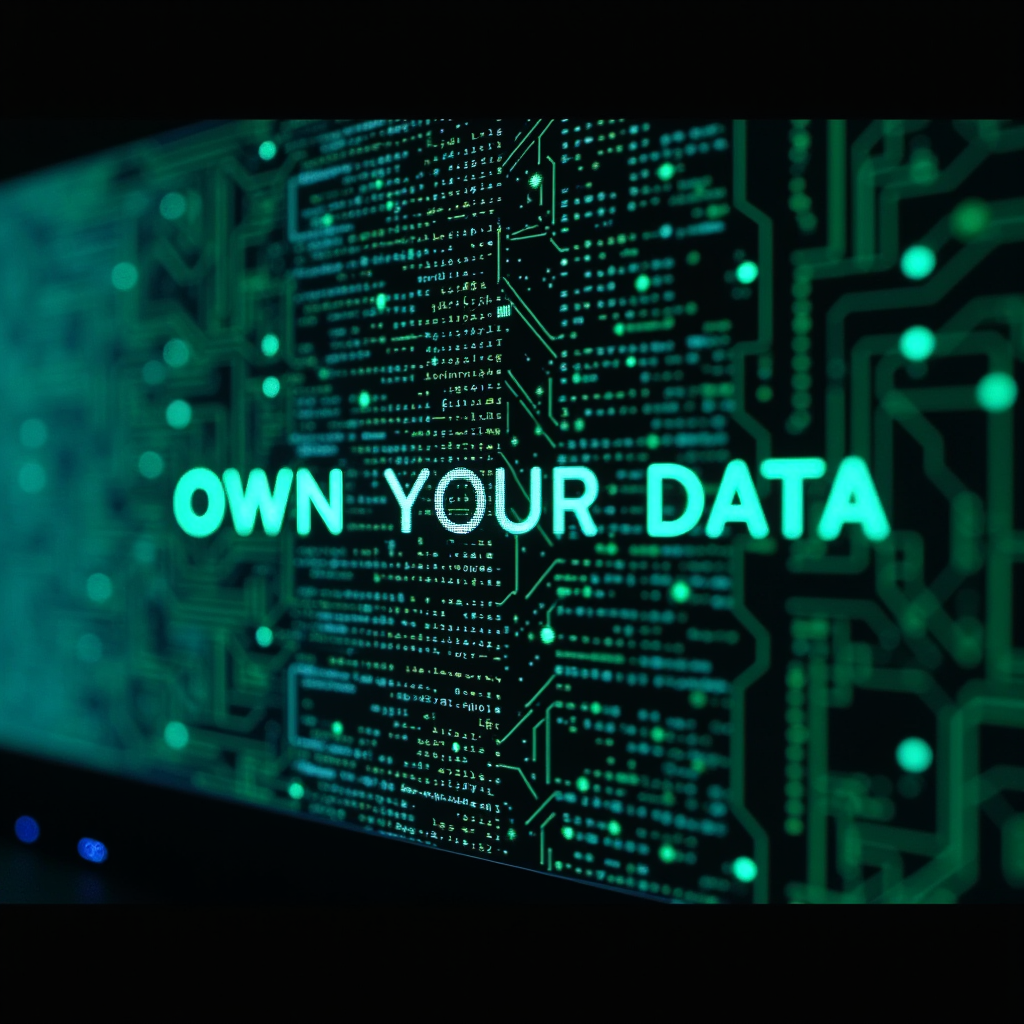 Own Your Data Illustration